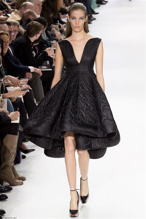 dior dresses fashion week